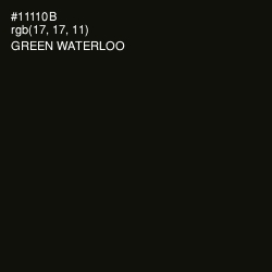 #11110B - Green Waterloo Color Image